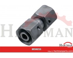 Złącze proste z nakrętkami M36x2.0 25S