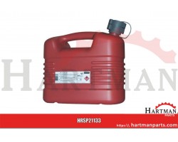 Kanister HDPE czerwony Pressol, 10 l