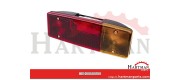 Lampa tylna, 03 WE549L, lewa 12/24V