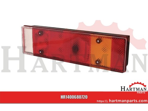 Lampa zespolona tylna, 156 W-26P, prawa, 12/24V