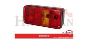 Lampa zespolona tylna, 187 W-29L, lewa, 12/24V