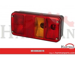 Lampa zespolona tylna, 187 W-29L, lewa, 12/24V