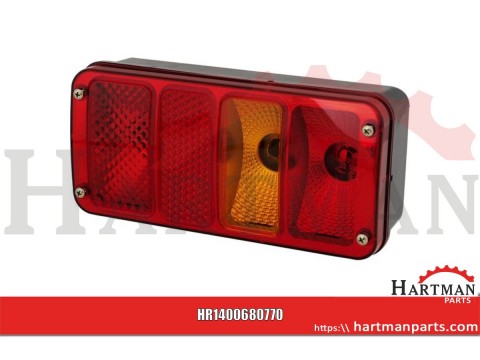 Lampa zespolona tylna, 187 W-29L, lewa, 12/24V