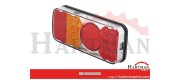 Lampa tylna zespolona, diodowa, lewa W66L 12/24V NR 312KR