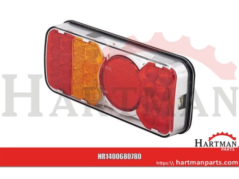 Lampa tylna zespolona, diodowa, lewa W66L 12/24V NR 312KR
