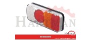 Lampa tylna zespolona, diodowa, prawa W66P 12/24V NR 314KR