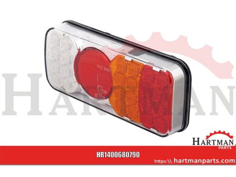 Lampa tylna zespolona, diodowa, prawa W66P 12/24V NR 314KR