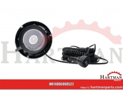 Lampa błyskowa uniwersalna LED, 852.2 12/24V na magnes z wtyczką