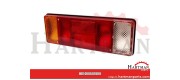 Lampa zespolona, tylna, W-09L, lewa
