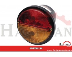 Lampa zespolona tylna, 72, W-16, 12/24V, lewa