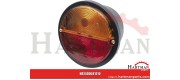 Lampa zespolona tylna, 73, W-16, 12/24V, prawa
