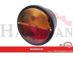 Lampa zespolona tylna, 73, W-16, 12/24V, prawa