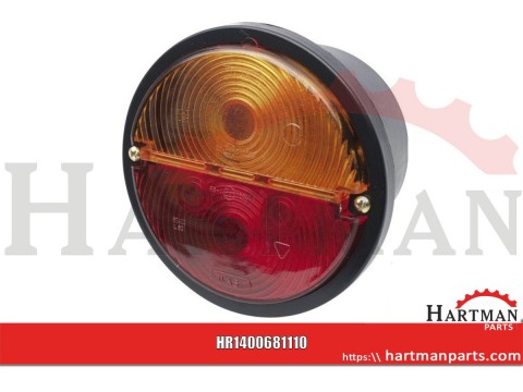 Lampa zespolona tylna, 73, W-16, 12/24V, prawa
