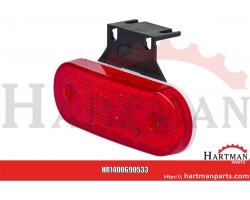 Lampa obrysowa LED, 230Z tylna z uchwytem 12/24V