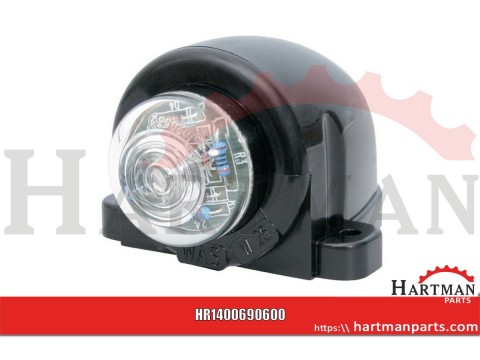 Lampa obrysowa LED, 133 przednia biała 12/24V