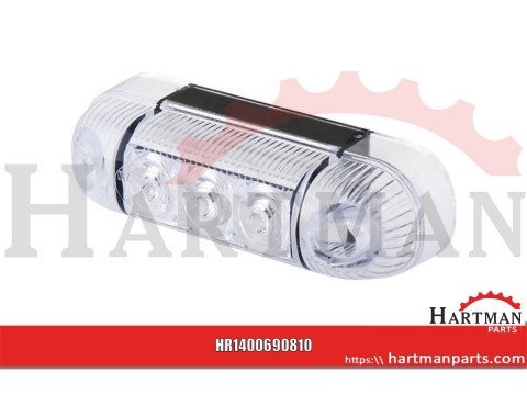 Lampa obrysowa 3 LED, 285 tylna czerwona 12/24V