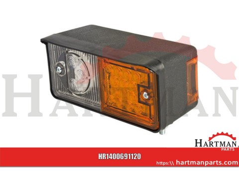 Lampa kierunkowskazu, LED, 489, 12 V - 24 V, lewa