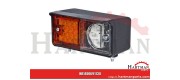 Lampa kierunkowskazu, LED, 491, 12 V - 24 V, przednia, prawa