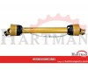 Wał przegubowy seria T80, L-1010 mm sprzęgło-kołek ścinany 1-3/8" Z-6 - 1-3/4" Z-6 Comer