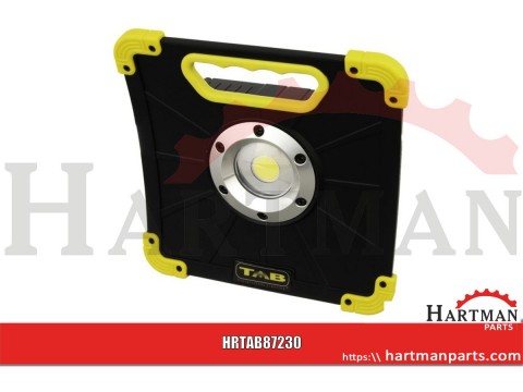 Lampa robocza COB-LED 30 W, hybrydowa, zasilanie 230V i akumulatorowe