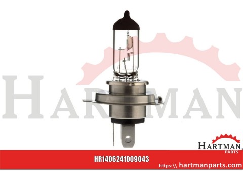 Żarówka H4 P43, 24 V, 100/90W, P43T