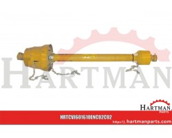 Wał przegubowy szerokokątny seria T CvJ60, L-1610 mm Comer
