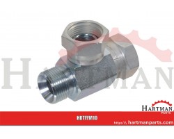 Trójnik gwintowany 2 x zł. żeńskie 5/8" BSP
