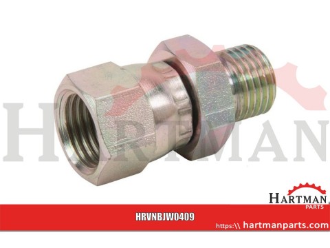 Adapter 1/4" BSP x 9/16" JIC