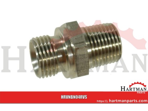 Złączka 1/4 BSP x 1/4 NPT V4A