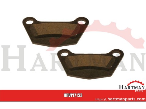 Para klocków tarczy hamulcowej