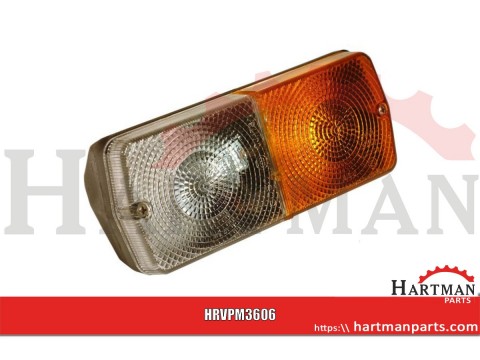 Lampa boczna z kierunkowskazem lewa