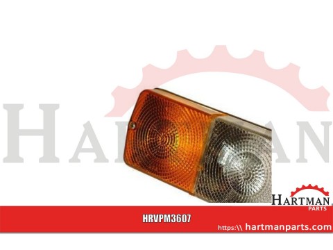 Lampa boczna z kierunkowskazem prawa