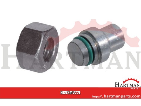 Korek typ VSMV z nakrętką 22L M30x2.0