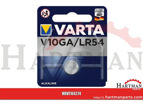 Bateria alkaliczno-manganowa V10GA/LR54 1.5V Varta