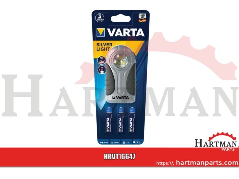 Latarka LED Silver Light 3AAA Varta