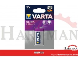Bateria litowa E 6LR61 9V Varta, 1 szt.