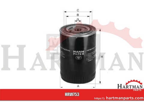 Filtr oleju, M&H