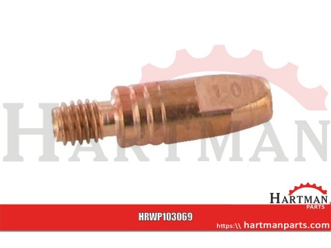 Dysza prądowa TBi, 1,0 mm M6 CuCrZr