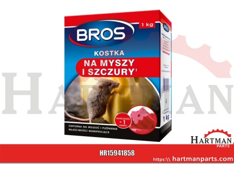 Kostka na myszy i szczury Bros 1kg