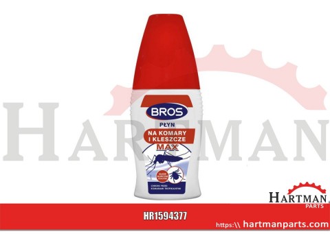 Płyn na komary i kleszcze Max, Bros, 50ml