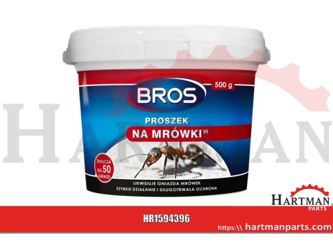 Proszek na mrówki, Bros, 500g