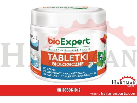 bioExpert musujące Tabletki do szamb i oczyszczalni 12 szt.