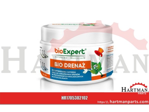 Bio drenaż zapobiegający powstawaniu zatorów bioExpert 250 g