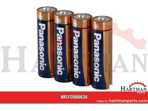 Bateria Alkaline Power Panasonic, AA, LR6APB