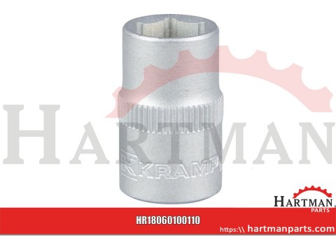 Klucz nasadowy 6-kt. 3/8", 11 mm