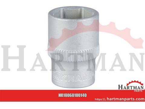 Klucz nasadowy 6-kt. 3/8", 14 mm