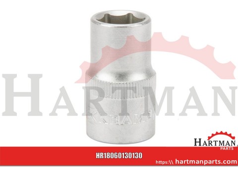 Klucz nasadowy 6-kt. 1/2", 13 mm