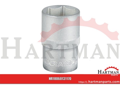 Klucz nasadowy calowy 6-kt. 1/2", 11/16"