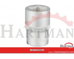 Klucz nasadowy calowy 6-kt. 1/2", 3/4"