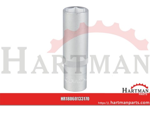 Klucz nasadowy przedłużany 6-kt. 1/2", 17 mm